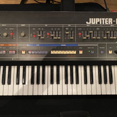 Roland Jupiter 6 61-Key Synthesizer 1983 - 1985 - Black image 3