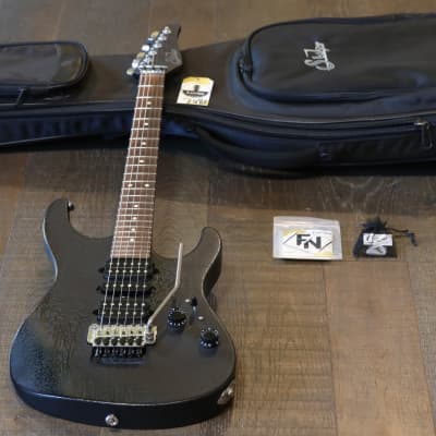 Suhr Modern Satin Pro Electric Guitar Black HSH w/ Floyd