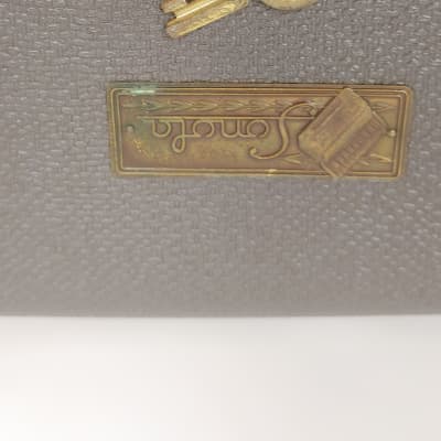 Vintage Sonola Accordion Case - 20 X 17.5 X 9 with Locking Latches & Key image 13