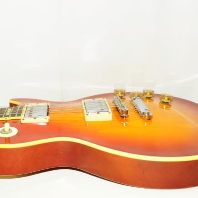 Orville Les Paul Standard Model K Serial Sunburst Electric Guitar RefNo 4716 image 7