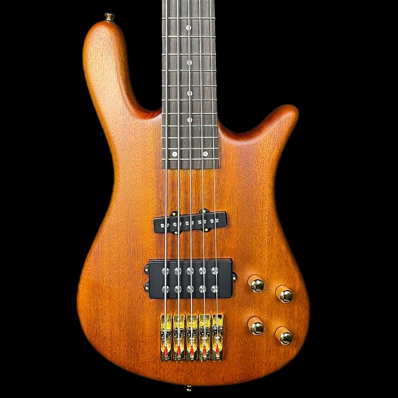 SX Electric Bass Arched Body 5-string in Natural