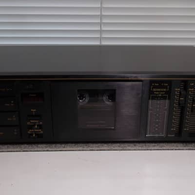 1984 Nakamichi BX-150 Black Stereo Cassette Deck 1-Owner Serviced New Belts & Tire 07-2022 VG #509 image 1