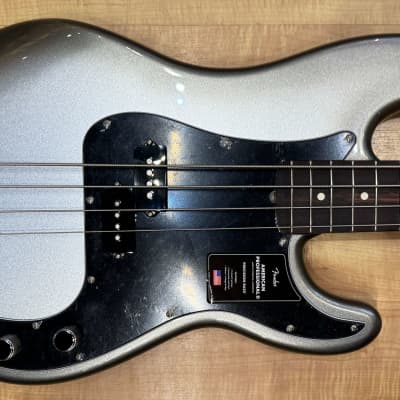 Fender American Professional II Precision Bass 2023 - Mercury image 4