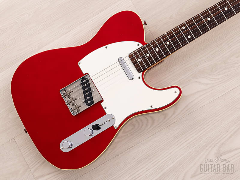 1990 Fender Telecaster Custom '62 Vintage Reissue TL62B-650 Candy Apple Red Near-Mint, Japan MIJ Fujigen image 1