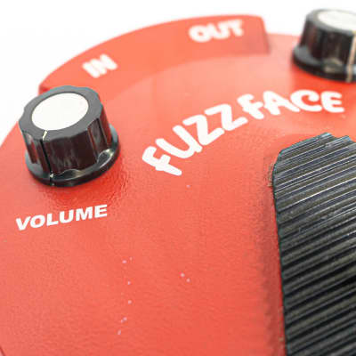 90s Dunlop Fuzz Face 001 Reissue Red Non-Badged Version image 3