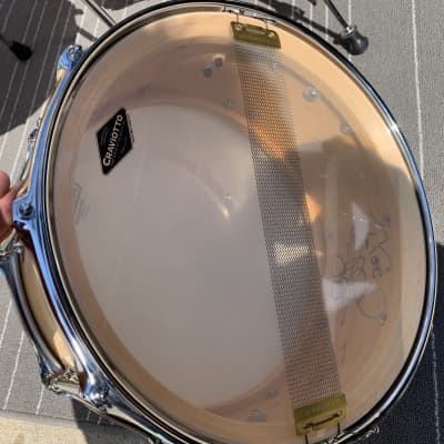 Craviotto drum set autographed 4 drums 20 12 14 + snare excellent HARD TO find ! image 15