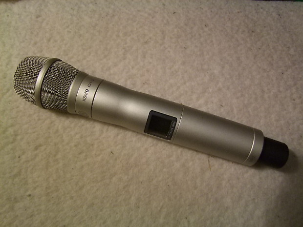 美品☆SHURE KSM9 UR2ワイヤレスマイク(ハードケース付き) JVC WM-P970
