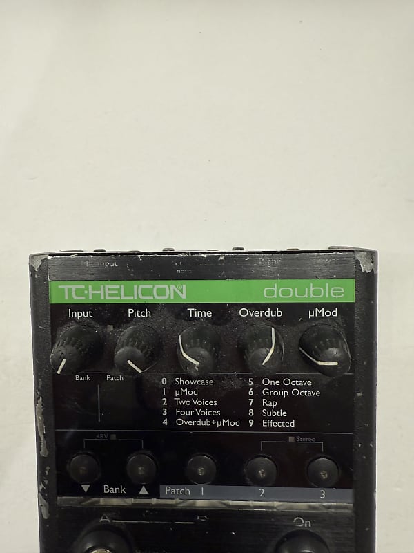 DTM・DAW TC-Helicon VoiceTone Double TC-Helicon VoiceTone Double Vocal Pedal | zZounds