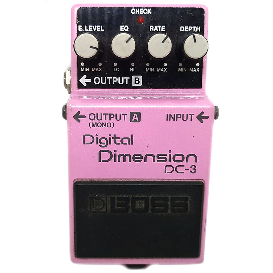 限定30％OFFBOSS DC-3　Digital Space-D 1990年 日本製 ACアダプター付属 コーラス