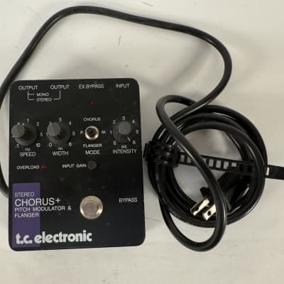 【大幅値下げ！】t.c. electronic Stereo Chorus+ TC Electronic Stereo Chorus + Pitch Modulator & Flanger 1991