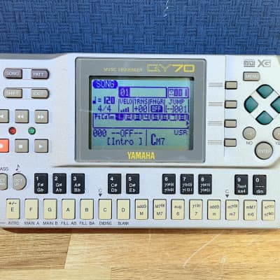 Yamaha QY70 Music Sequencer & Workstation w/ New Backup Battery