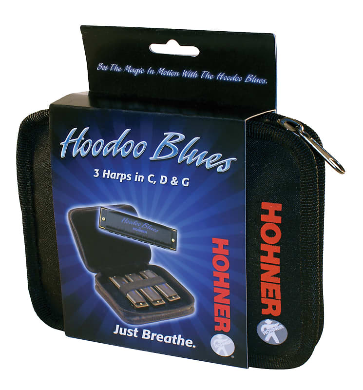 Hohner Hoodoo Blues Harmonica Set | Keys of C, D, & G image 1