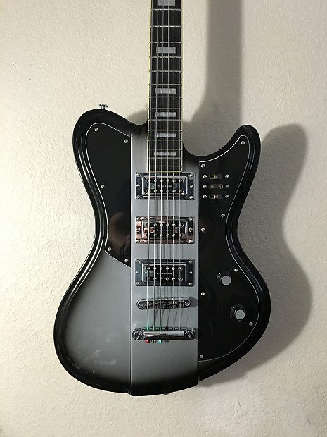 Schecter Ultra VI 6 String Bass Guitar Silverburst Lk Bass VI Baritone Fender