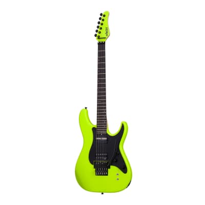 Schecter Sun Valley Super Shredder Floyd Rose Sustainiac Pickup FR S 6-String Electric Guitar (Birch Green) for sale