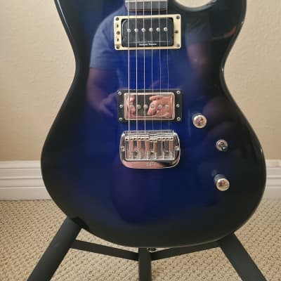 G&L Tribute Series Superhawk Deluxe Jerry Cantrell Signature Guitar with Rosewood Fretboard 2018 - Blueburst for sale