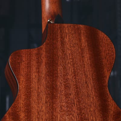 Taylor 312ce-N Grand Concert Nylon String Acoustic Electric Guitar Sapele image 10
