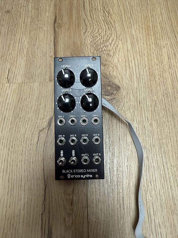 Erica Synths Black Stereo Mixer V3