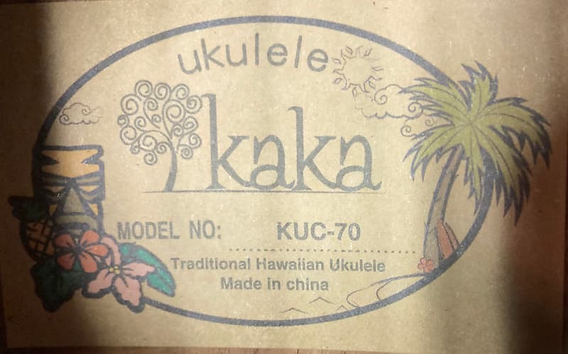 廃盤　ウクレレ kaka kuc-70 廃盤 ウクレレ kaka kuc-70 - メルカリ