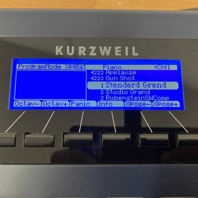 Second Hand Kurzweil PC3 LE8 Synthesizer Serial No: C3212SOR2994 image 2