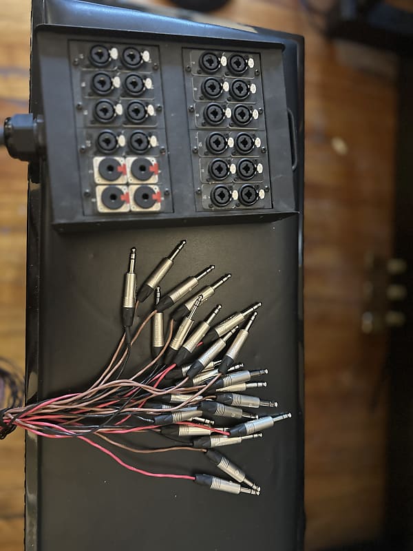 20 ft x 24 Channel Redco Custom Snake + Stage Box Reverb