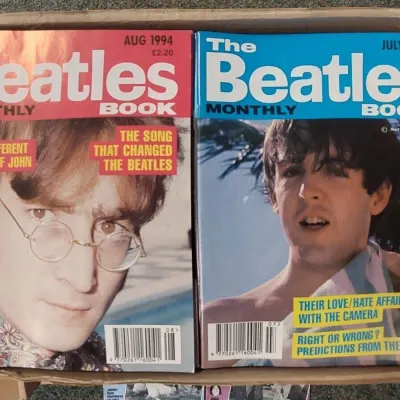 Beatles Appreciation Society  From 1976 : Monthly Books from 1-260 Inclusive  Monthly Magazine Books image 4