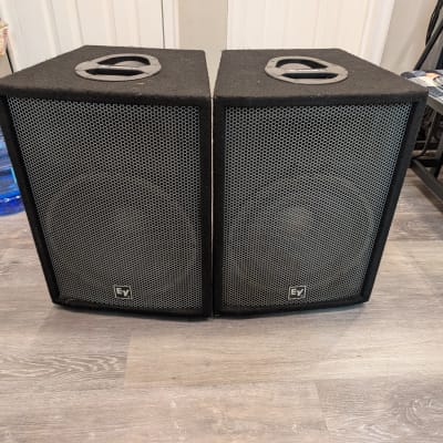 Electro Voice EV Tapco Model 100S① Electro Voice EV Tapco Model 100s Stage Monitor Speaker Pair