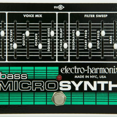 Electro-Harmonix Bass Microsynth Synthesizer pedal image 7