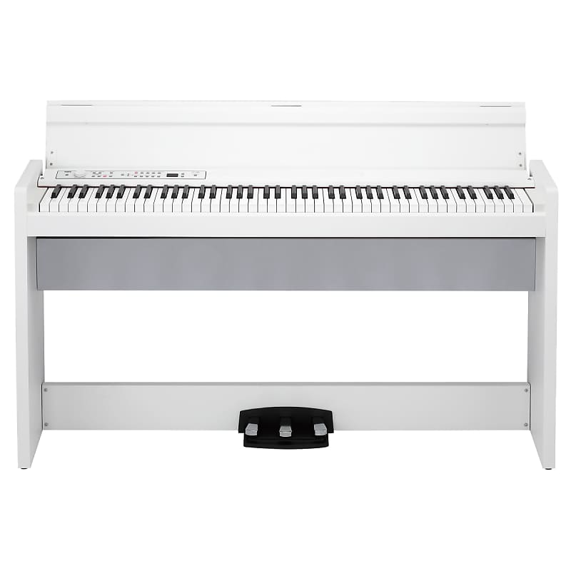 Korg LP380U 88-Key Digital Home Piano, RH3 Hammer Action, USB / MIDI, White image 1
