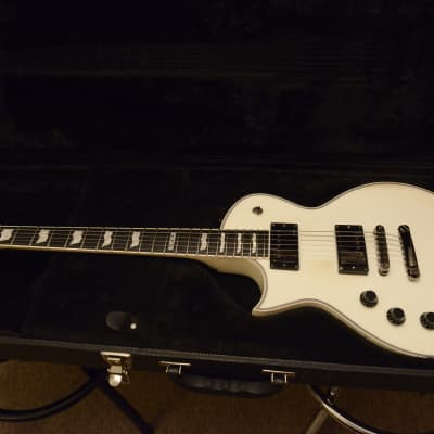 ESP Eclipse II Artist Owned! White RARE Left Hand LH Lefty Gotoh EMG James Hetfield Het Set image 5