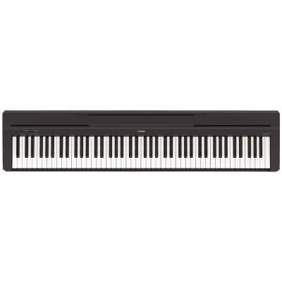 Yamaha P-45 88-Key Digital Piano with Pedal and Music Rest - Black