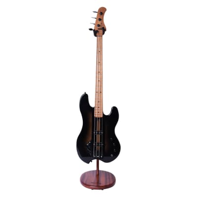 Ruach Galanta Wooden Bass Guitar Stand – Mahogany B Stock image 6