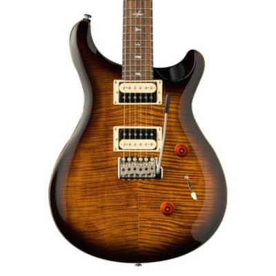 PRS SE Custom 24 Black Gold Burst image 4