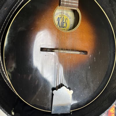 K&S (Katechis & Silber Mandolin 1995 - Sunburst #SR-11-73 image 2