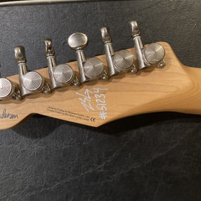 Reverend Eastsider TE Pete Anderson Tone Shop Exclusive 2024ish - Gloss Silver Sparkle with Hard Shell Reverend case. image 4