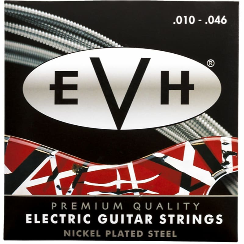 Eddie Van Halen EVH Premium Nickel Plated Steel Electric Guitar Strings, 10-46 image 1