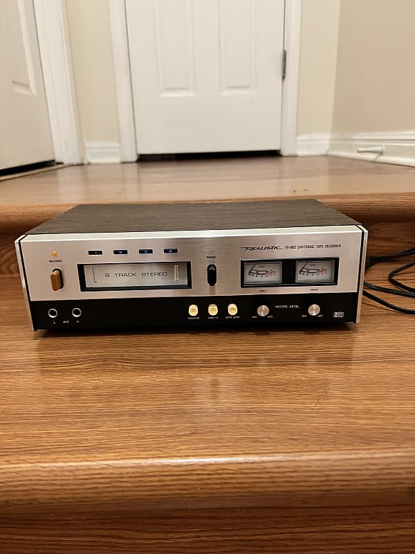 Realistic TR-882 8 Track Recorder 1970s Wood | Reverb