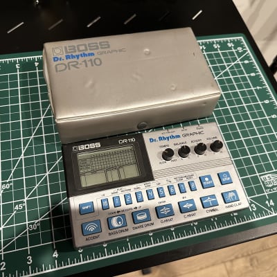 Boss DR-110 Dr. Rhythm 1980s - Silver