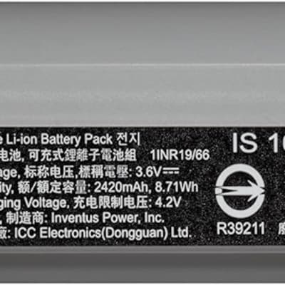 Shure SB904 Replacement Lithium-Ion Battery for GLXD+  Rechargeable Lithiu image 1