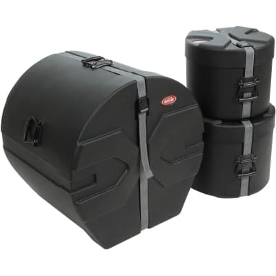 SKB 18x22, 10x12, 16x16 Roto Molded Drum Case Package, Set 2
