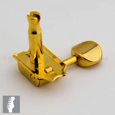 NEW Gotoh SD91-05M Staggered Posts Vintage Tuners for Fender Strat/Tele - GOLD image 3