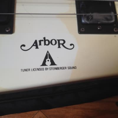 80's 1985 Arbor Headless Bass ULTRA RARE Black color image 3