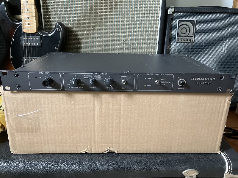 Dynacord CLS 222 rack mount rotary speaker effect 1980’s | Reverb