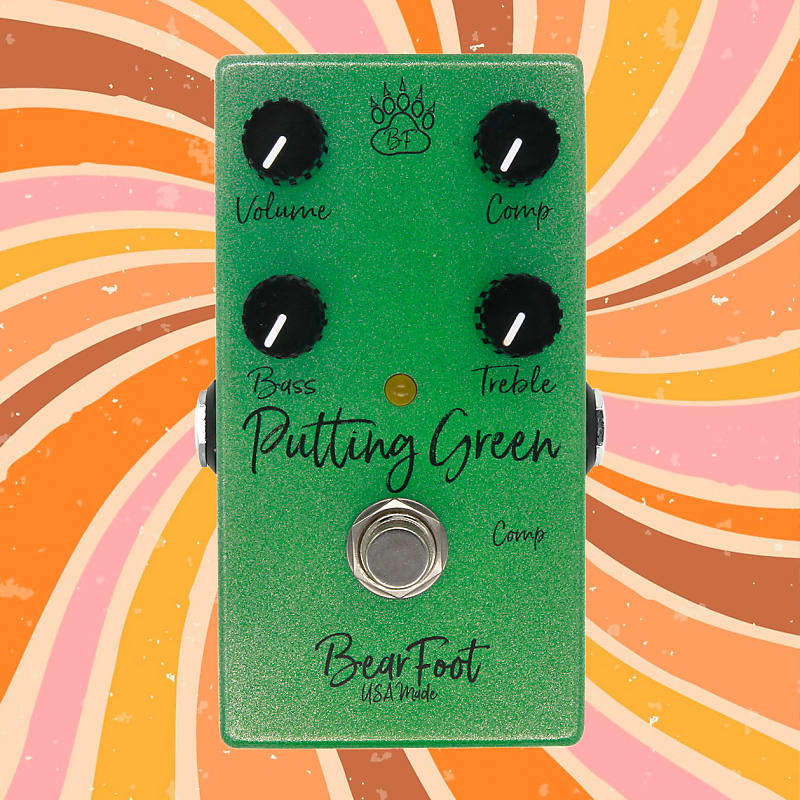 ギター BearFoot Pale Green Compressor BearFoot FX Pale Green Compressor - What To Know & Where To