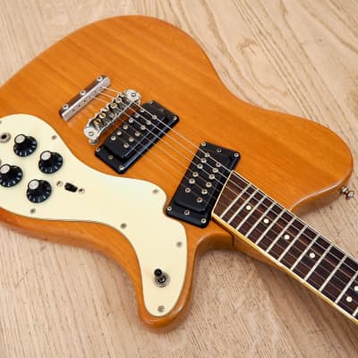 1973 Mosrite Stereo 350 Vintage Electric Guitar Mahogany w/ Humbuckers & Case image 9