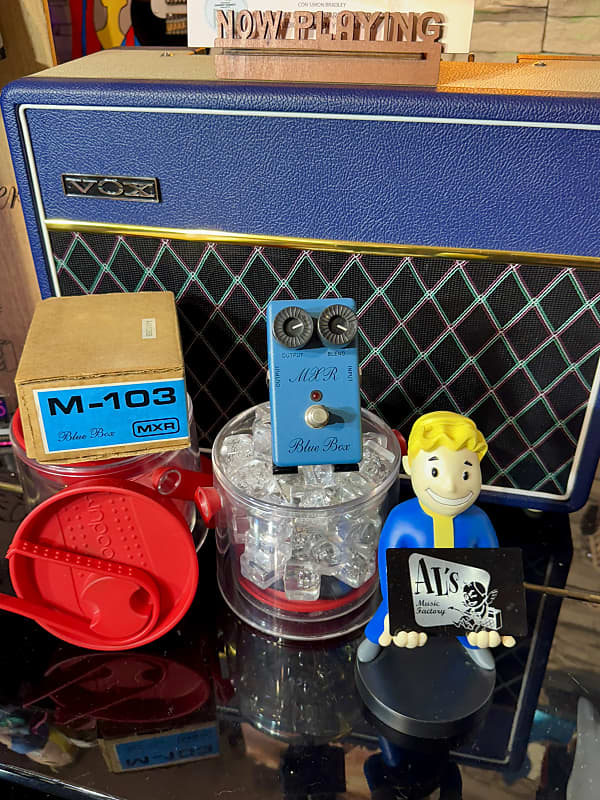 MXR M103 Script Blue Box Reissue | Reverb Canada