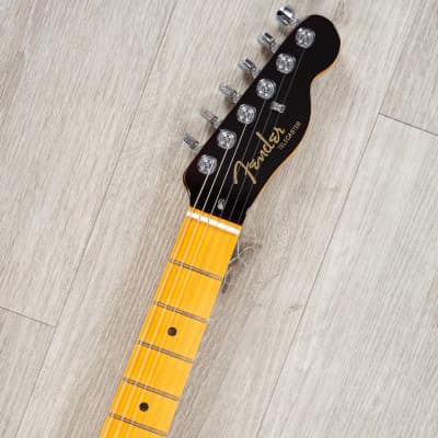 Fender Ultra Luxe Telecaster Guitar, Maple Fretboard, 2-Color Sunburst image 8