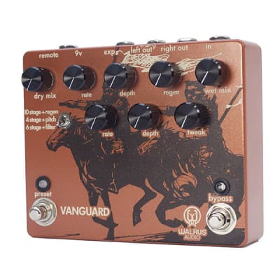 Walrus Audio Vanguard Dual Phase Guitar Effect Pedal image 3