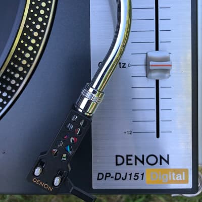 Denon Dj DP - DJ 151 Direct Drive Turntable 2000’s Black image 2