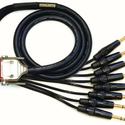 Mogami GOLD-DB25-TRS-10 Analog Interface 10 feet 2-Day Delivery