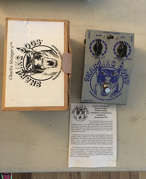 Snarling Dogs Blue Doo SDP-4 silver | Reverb